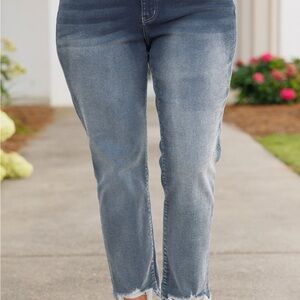 Chic Soul Distressed Gray Skinny Jeans